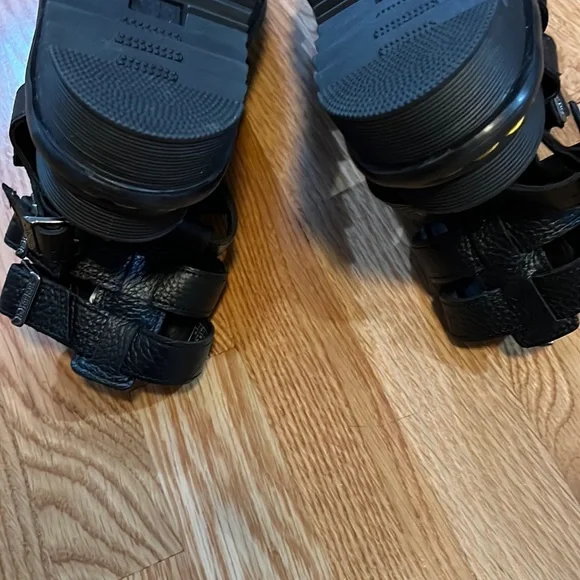 New Dr Marten Olson Sandals Black size 7 NEW - Picture 10 of 14